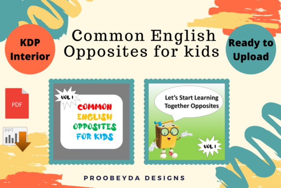 Download Common English Opposites for Kids Vol.1 - Premium Resources