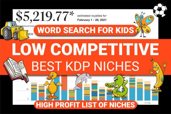Download BEST KDP LOW CONTENT WORD SEARCH NICHES - Kdp low content Collection