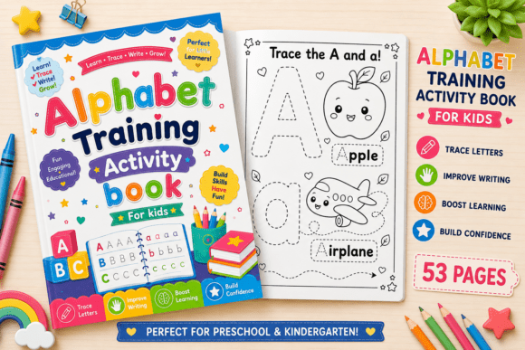 Download Alphabet Tracing Activity Book for Kids - Alphabet tracing activity book Collection