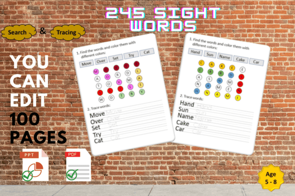 Download Sghit Words for Kids, Age 5-8 - Premium Resources